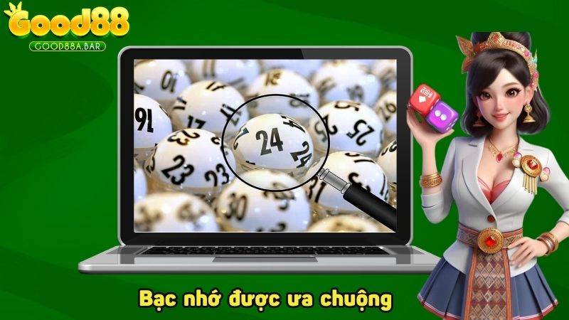 Bạc nhớ được ưa chuộng bởi cơ hội thắng cao