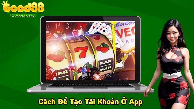 Cách để tạo tài khoản ở app