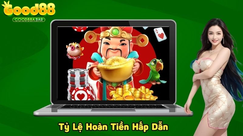 Tỷ lệ hoàn tiền hấp dẫn ở nhà cái 